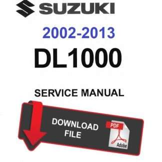 Suzuki 2005 DL1000 Service Manual PDF Download