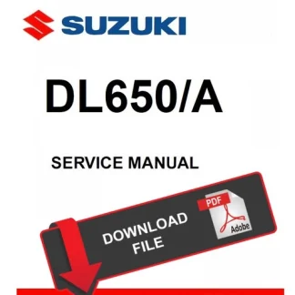 Suzuki 2007 V-Strom 650 Service Manual PDF Download