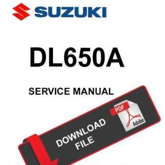 Suzuki 2012 V-Strom 650 Service Manual PDF Download