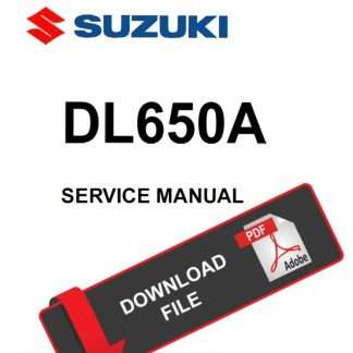 Suzuki 2013 V-Strom 650 Service Manual PDF Download