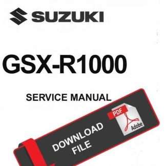 Suzuki 2014 GSX-R 1000 Service Manual PDF Download