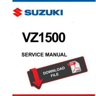 Suzuki 2015 Boulevard M90 Service Manual PDF Download