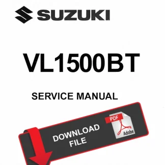 Suzuki 2015 VL1500BT Service Manual PDF Download