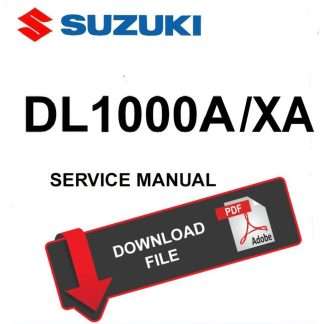 Suzuki 2017 DL1000A Service Manual PDF Download