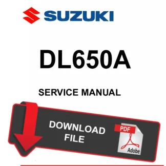 Suzuki 2018 DL650A Service Manual PDF Download