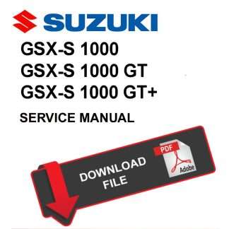 Suzuki 2022 GSX-S1000 Service Manual PDF Download